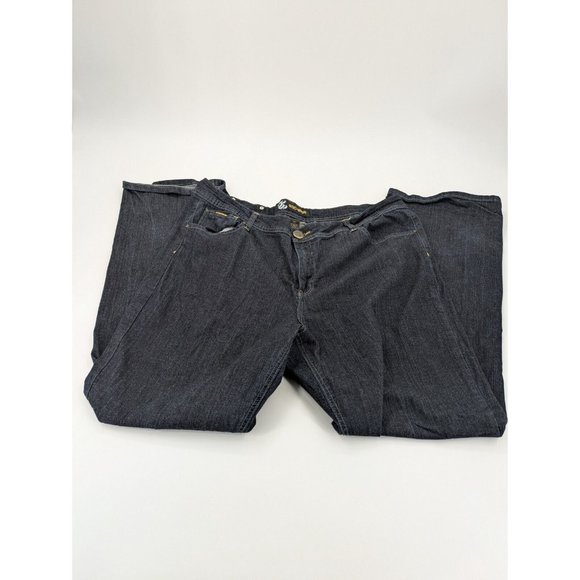 Rocawear Denim Jeans Womens Size 24 Y2K Vintage Straight Leg - Picture 4 of 11